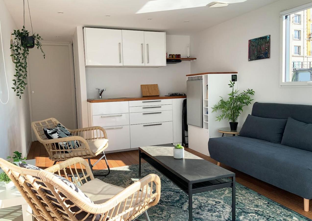 Bateau Appartement Sur L'Erdre Au Coeur De Nantes Exterior foto
