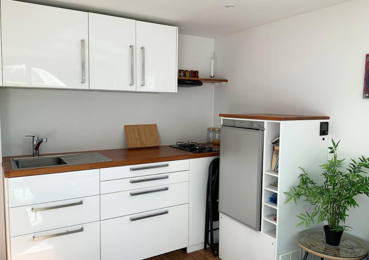 Bateau Appartement Sur L'Erdre Au Coeur De Nantes Exterior foto