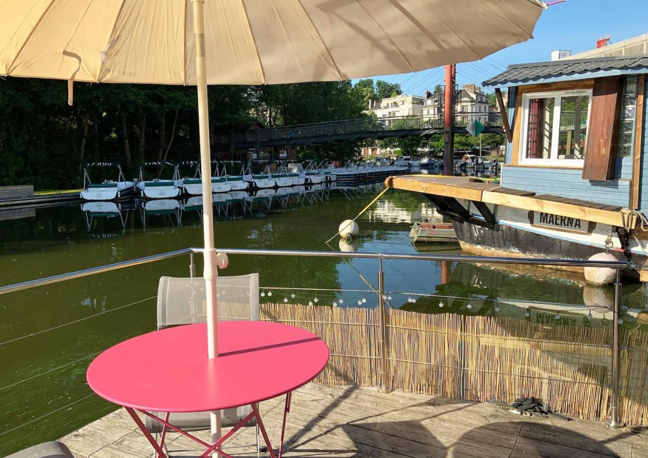 Bateau Appartement Sur L'Erdre Au Coeur De Nantes Exterior foto